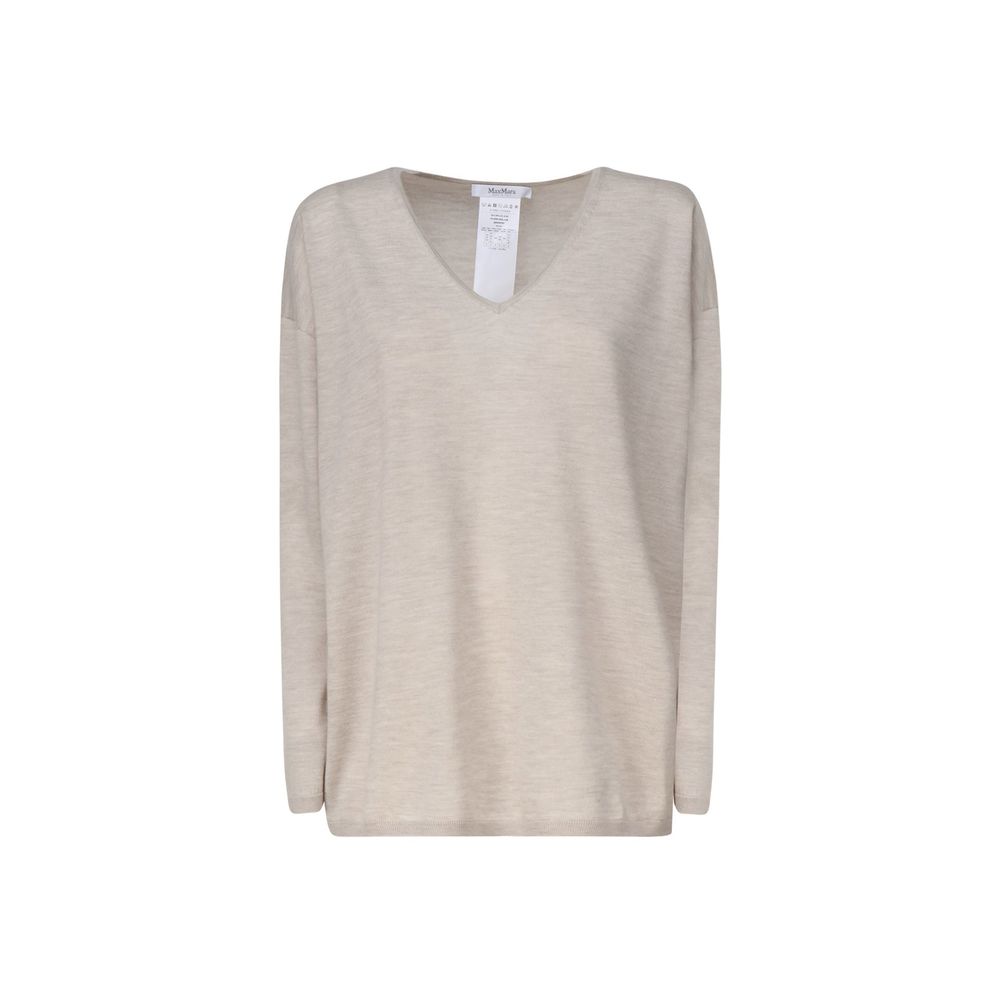 Max Mara Beige Cashmere Sweater 1728,75611013280,Beige,Cashmere - Sweaters - Clothing,Clothing,M,Max Mara,New with tags,S,Sweaters - Clothing,Women