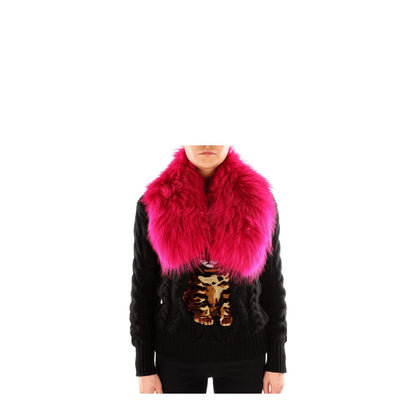 Mr. Mrs. Shirt Pink Fur Foulard
