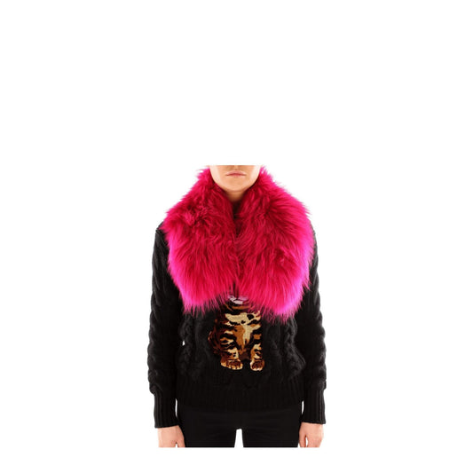 Mr. Mrs. Shirt Pink Fur Foulard
