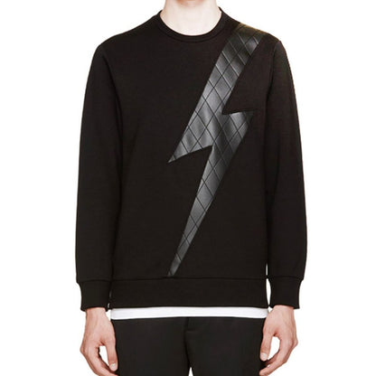 Neil Barrett Black Lyocell Sweatshirt