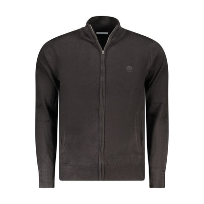 North Sails Black Acrylic Men's Cardigan