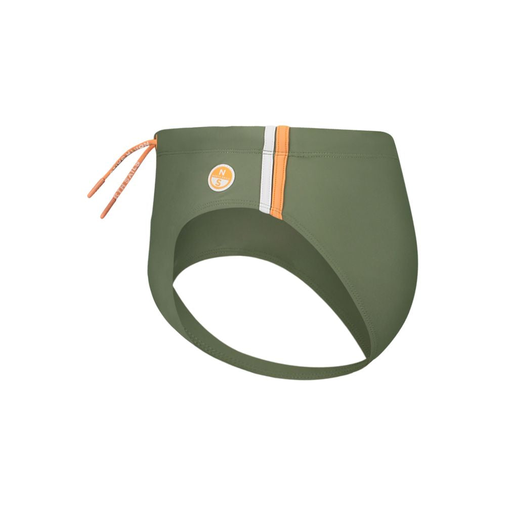 North Sails Green Elastane Swimwear