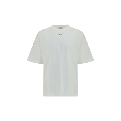 Off-White White Cotton T-Shirt