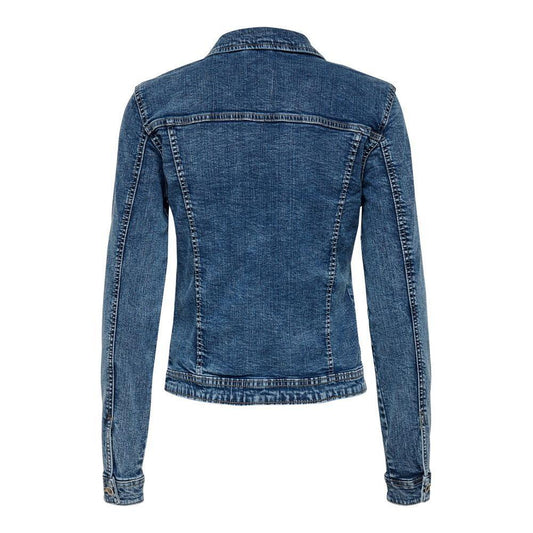 Only Blue Cotton Jackets & Coat ON-2758000176-34 | XXS