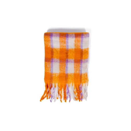 Only Orange Polyester Scarf ON-11456900125-ONE SIZE
