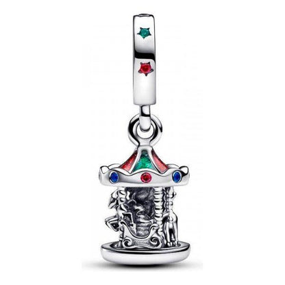 PANDORA CHARMS Mod. SPINNING CAROUSEL DANGLE DESIGNER FASHION JEWELLERY