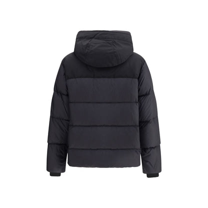 Parajumpers Black Nylon Coat