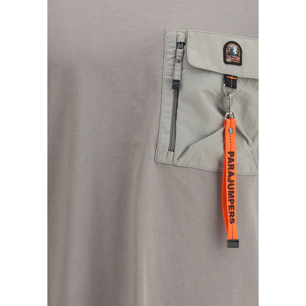 Parajumpers Green Cotton T-Shirt