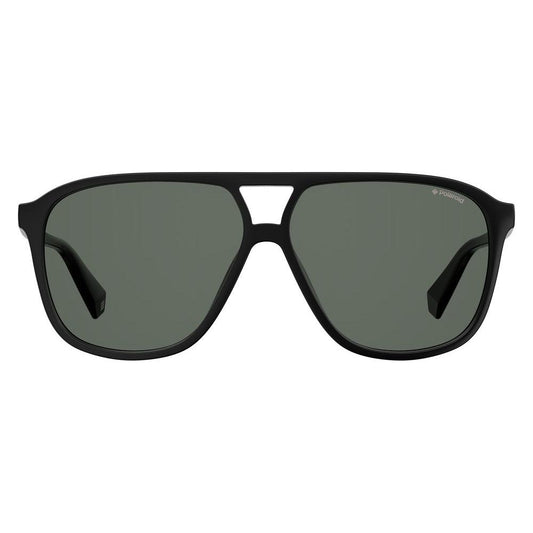 Polaroid Polaroid Black Plastic Sunglasses POPLD6097S807M9AC