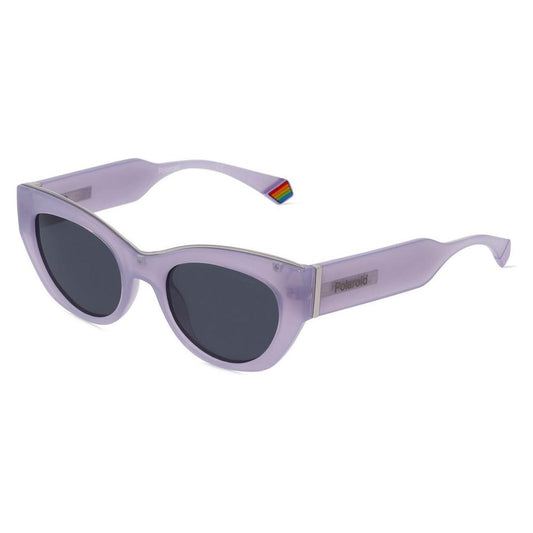 Polaroid Polaroid Purple Resin Sunglasses POPLD6199SX789F0M9AC