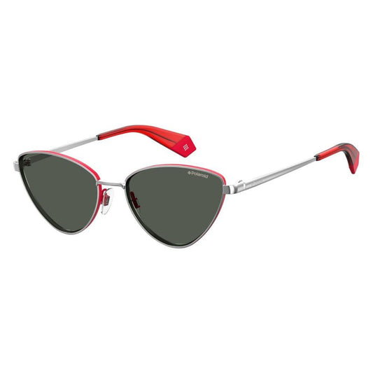 Polaroid Red Metal Sunglasses 1728,New with tags,Polaroid,Red,Sunglasses for Women - Sunglasses,Women Polaroid PO6071SXJ2B56AC