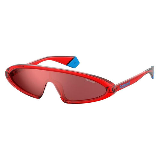 Polaroid Red Plastic Sunglasses 1728,New with tags,Polaroid,Red,Sunglasses for Women - Sunglasses,Women Polaroid PO6074SC9A99AC