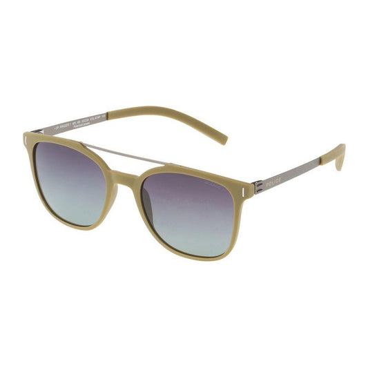 Police Police Green Injected Sunglasses POSPL169N52G74PAC