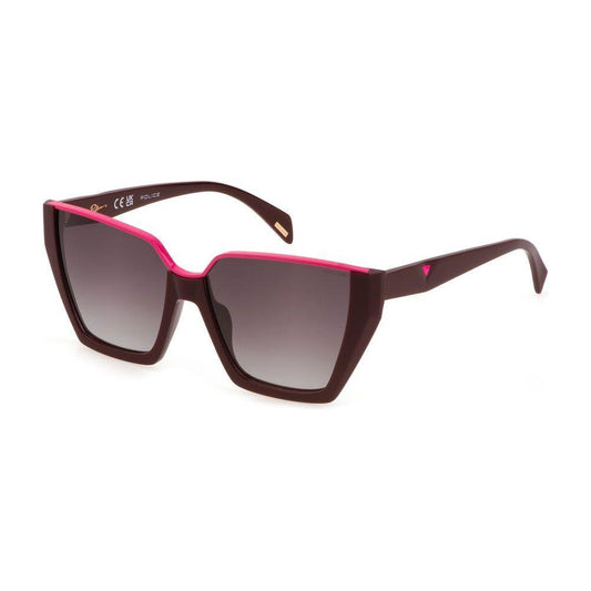 Police Red Plastic Sunglasses 1728,New with tags,Police,Red,Sunglasses for Women - Sunglasses,Women Police POSPLL33570G96AC