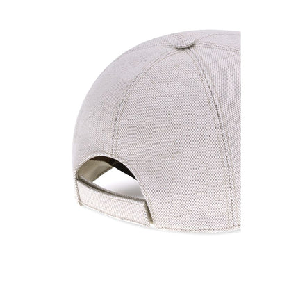 Prada Beige Cotton Cap (Baseball Hat)