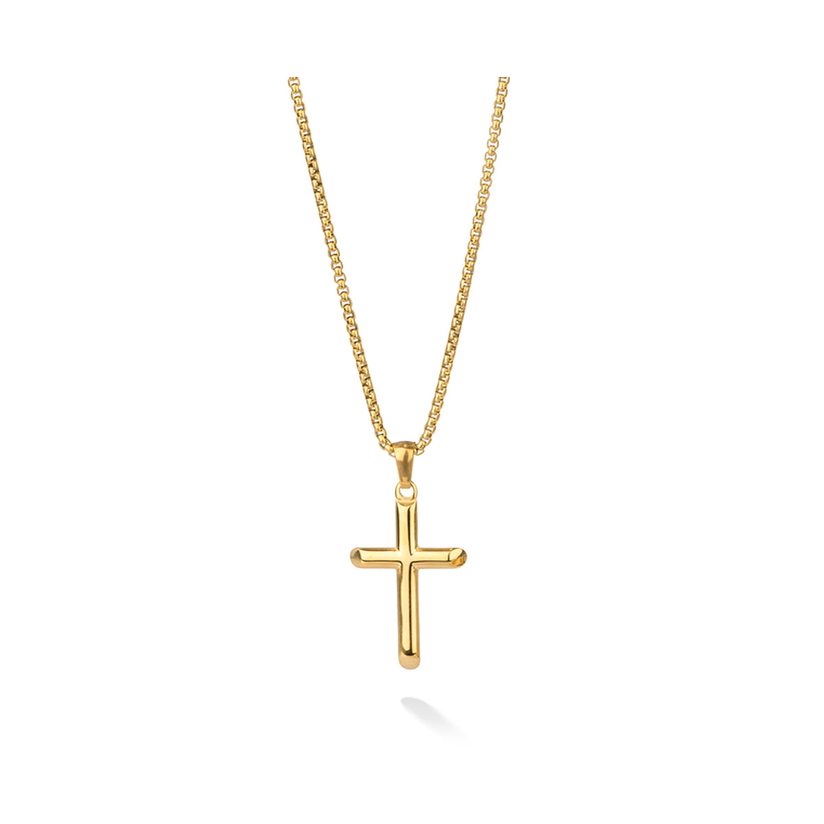 RADIANT JEWELS JEWELRY Mod. RH000109 gold cross pendant necklace on chain