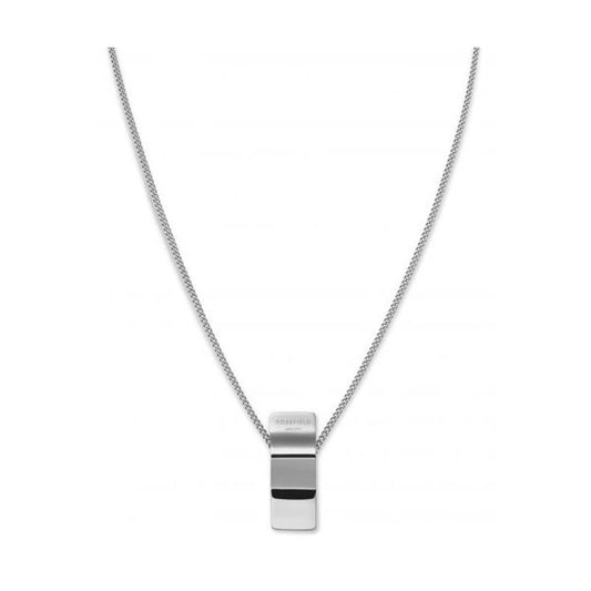 Silver necklace featuring ROSEFIELD JEWELS JEWELRY Mod. BWCNS-J205 pendant