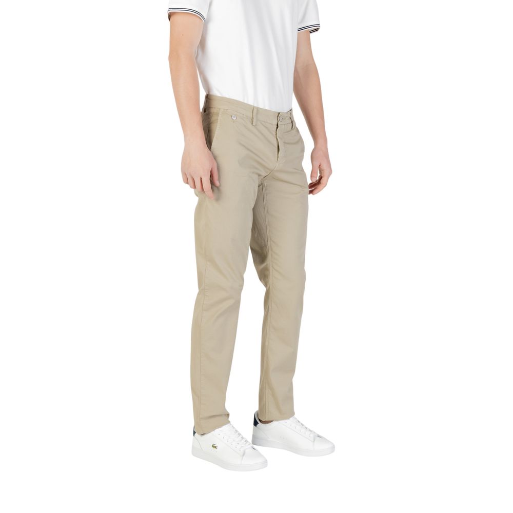 Replay Green Cotton Casual Pants
