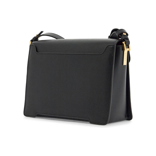 Marni black calfskin shopping bag with distinctive closure Shopper Marni Dark Slate Gray