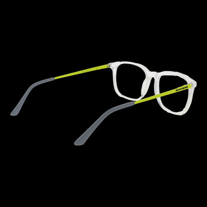SKECHERS MOD. SE3359 50026 men's eyeglasses with clear frame and yellow accents, designed for style and comfort.