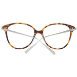 Scotch & Soda Brown Women Glasses Frame with full-rim acetate design, round style, and 53-16-145 size for demo lenses.
