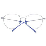 Scotch & Soda Silver Women Glasses Frame, full-rim silver metal eyewear with round style.