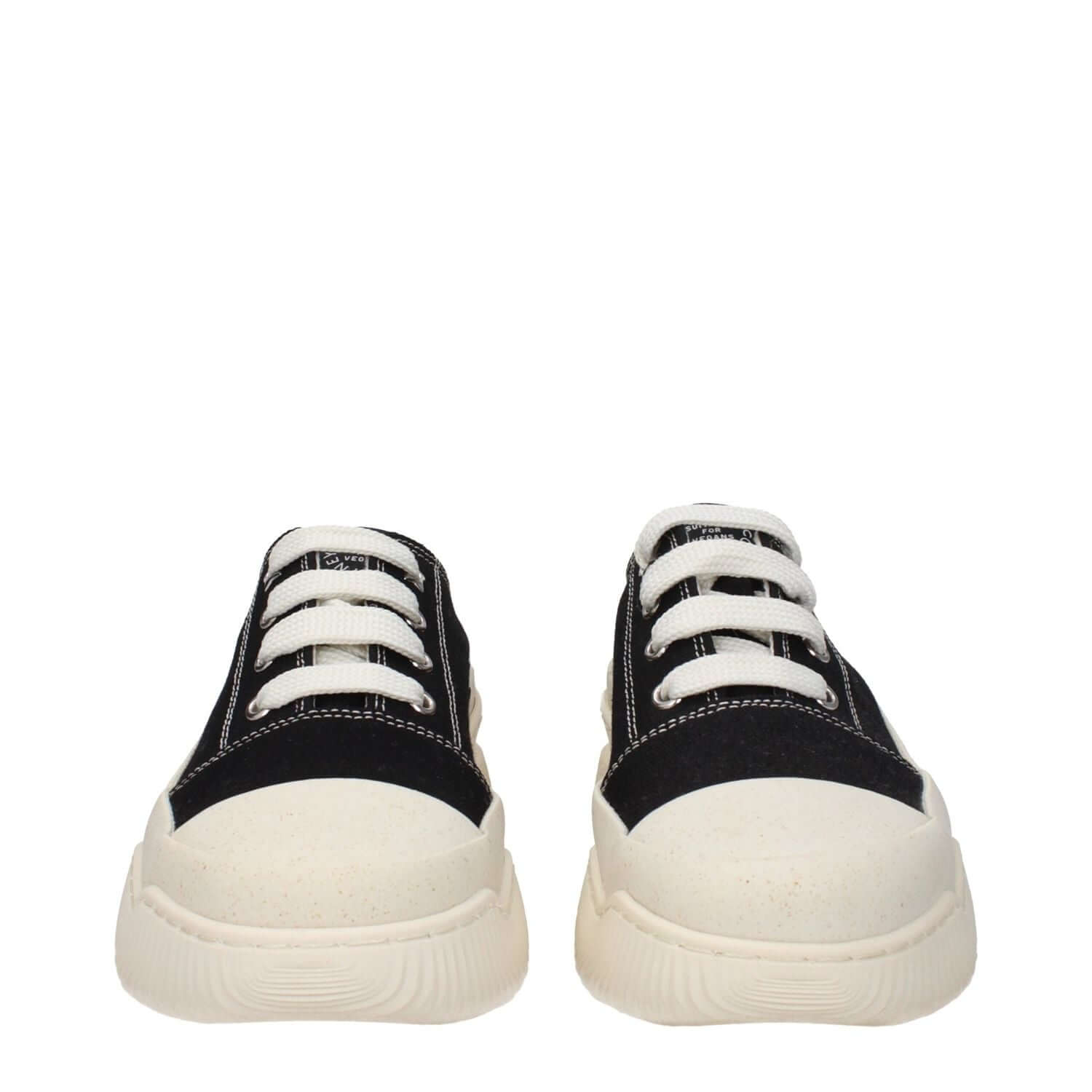 Stella McCartney Black Fabric Chunky Sneakers