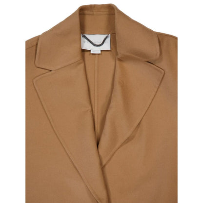 Stella McCartney Coats Camel