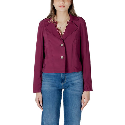 Street One Purple Viscose Parka