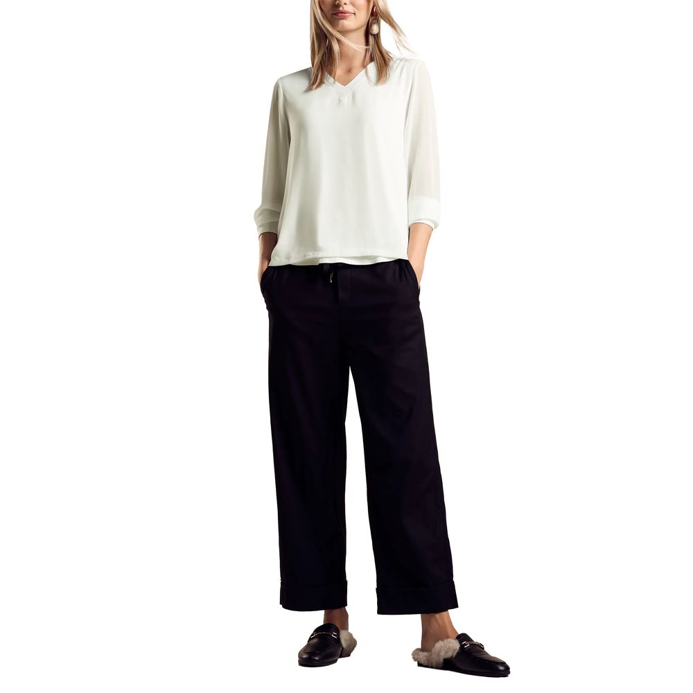 Street One White Viscose Blouse