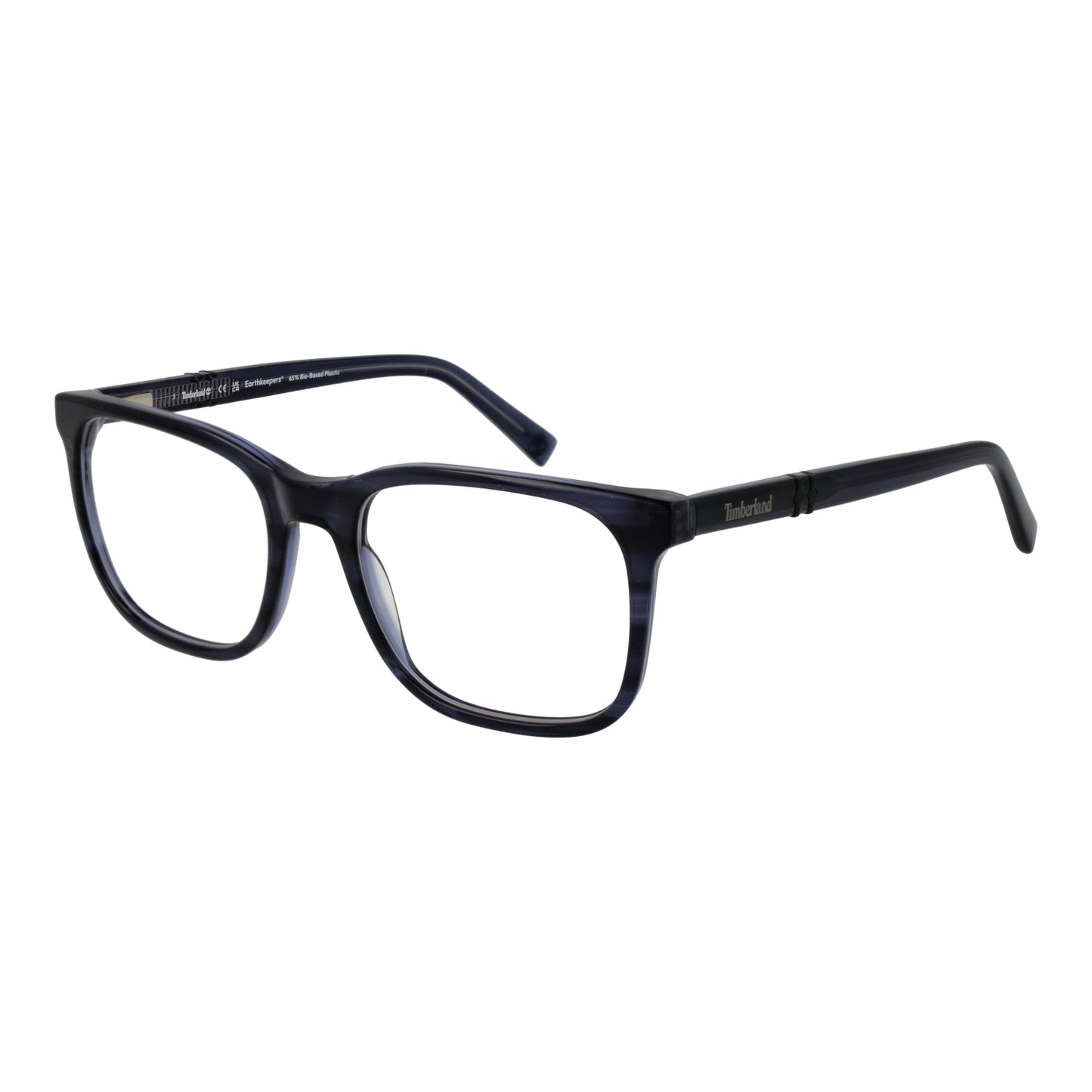 TIMBERLAND MOD. TB50024 54090 gent's eyewear in black rectangular frame, side view.