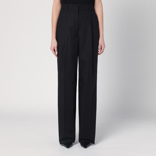 TheLatest Wide black Axel trousers TLW03104T0195ABTP/Q_LATES-T0002_102