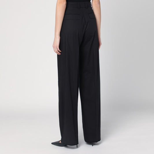 TheLatest Wide black Axel trousers TLW03104T0195ABTP/Q_LATES-T0002_102