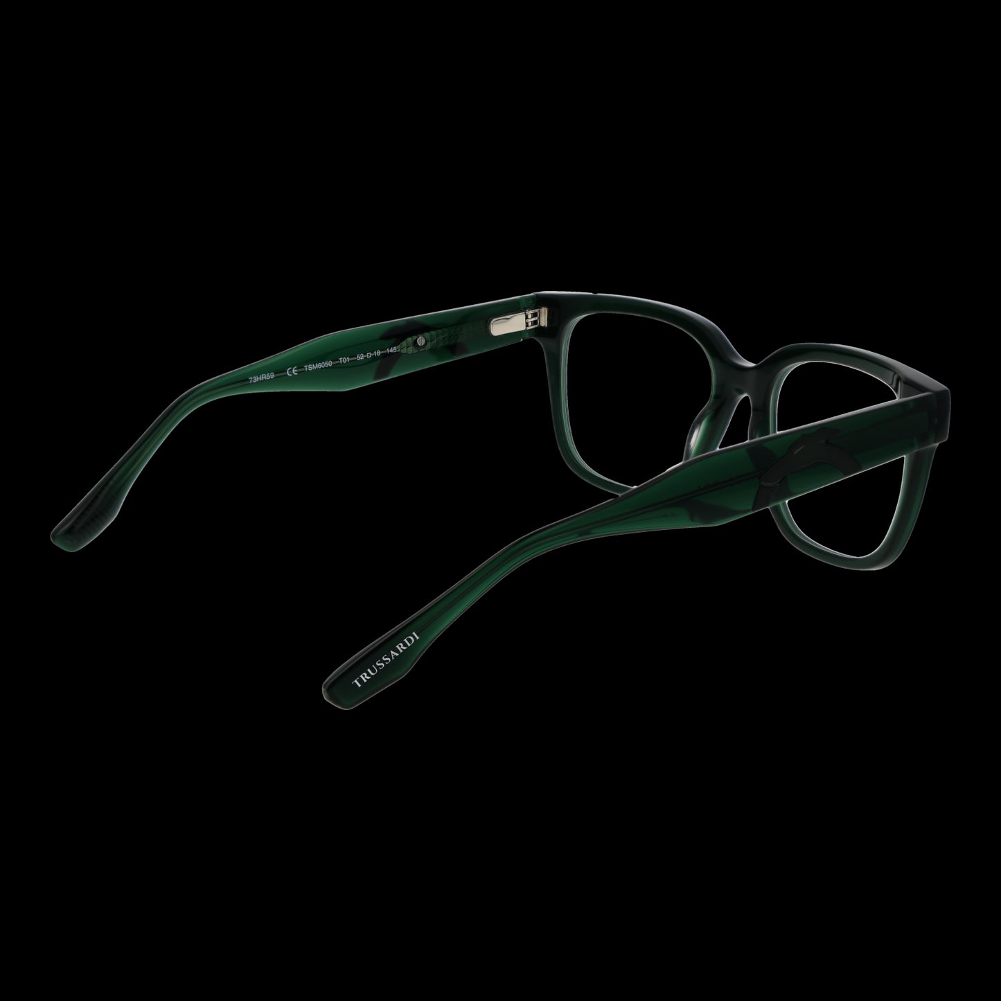 TRUSSARDI MOD. TSM6050 52T01 eyewear for gent, stylish green frame