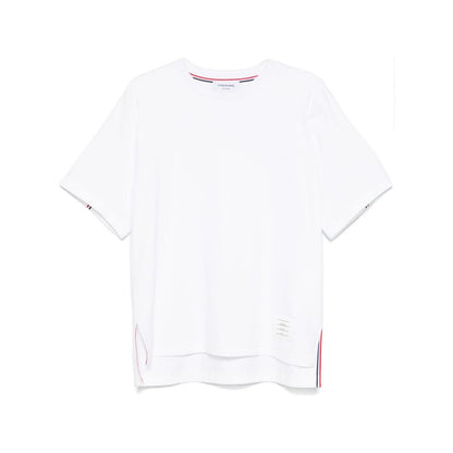 Thom Browne T-shirts and Polos White Topwear