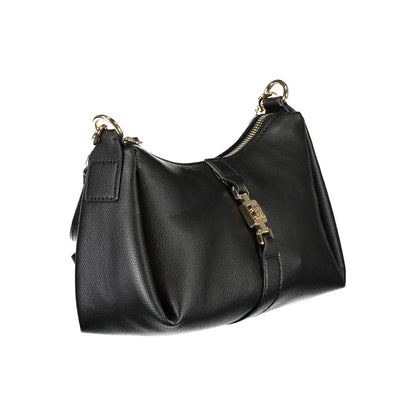 Tommy Hilfiger Black Polyester Women Shoulder Bag