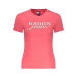 Tommy Hilfiger Pink Cotton Tops & T-Shirt