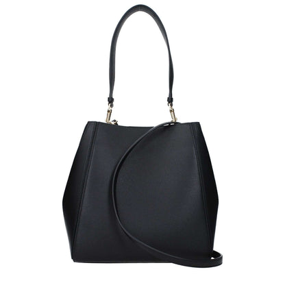 Tory Burch Black Leather Shoulder Bag