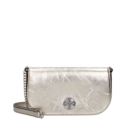 Tory Burch Gold Leather Crossbody Bag