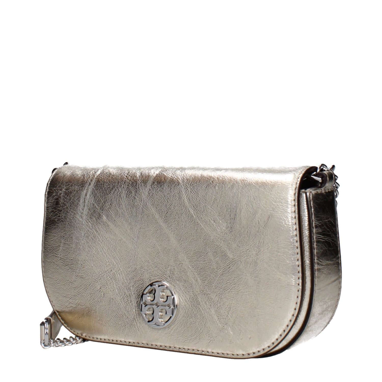 Tory Burch Gold Leather Crossbody Bag