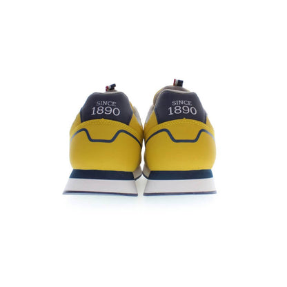 U.S. POLO ASSN. Yellow Polyester Men Sneaker