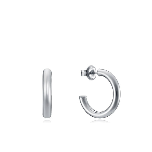 VICEROY JEWELS Mod. 13060E000-00 silver lady's earrings, 925° silver, quartz analog, water resistant, packaged in official box.