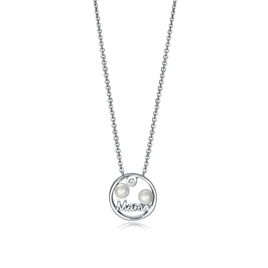VICEROY JEWELS Mod. 4126C000-68 silver 925° necklace for ladies with quartz analog dial and mineral casing, 30 mm, in official packaging.
