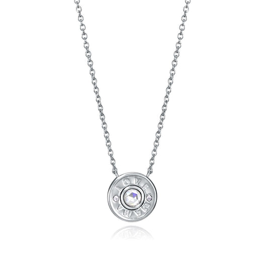 VICEROY JEWELS Mod. 85014C000-30 silver 925° ladies necklace with chronograph features, quartz movement, in official packaging