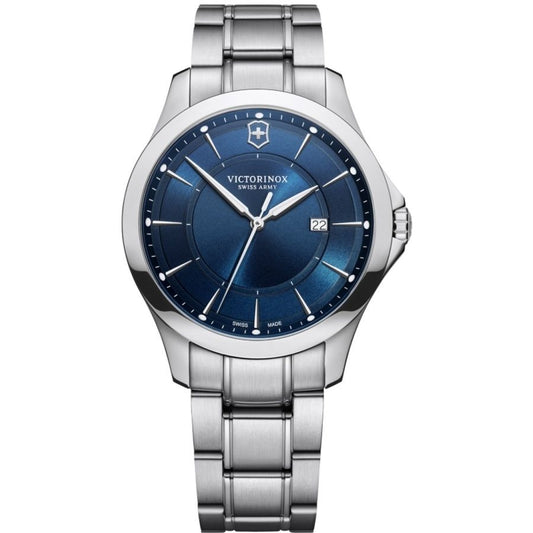 VICTORINOX WATCHES Mod. V241910 with stainless steel band and blue dial