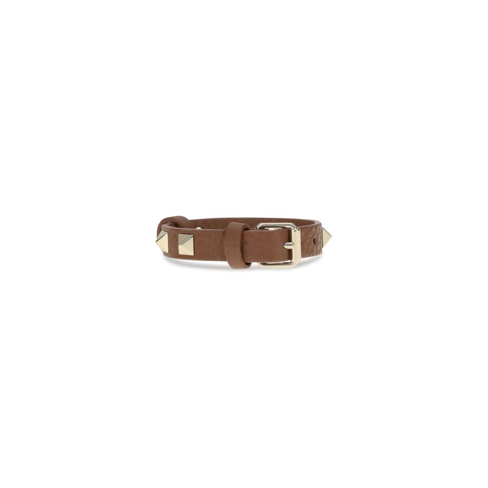 Valentino Garavani Brown Metal Bracelet