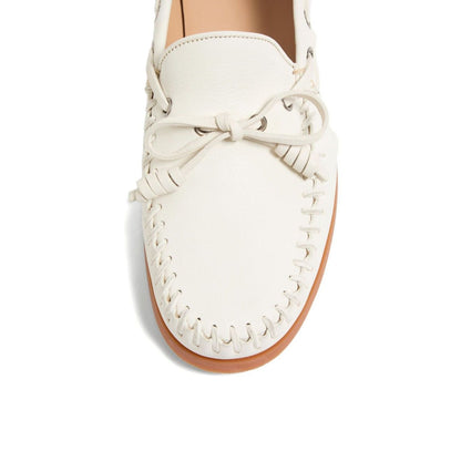Valentino Garavani Palm Avenue Buffalo Boat Shoe Moccasins