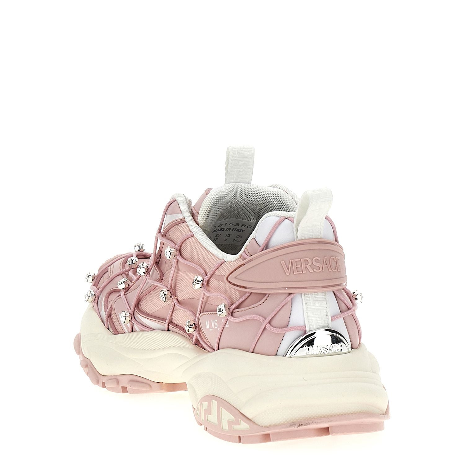 Versace Multicolor Polyester Athletic Sneakers