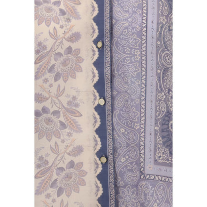 Zimmermann Purple Cotton Pattern Shirt