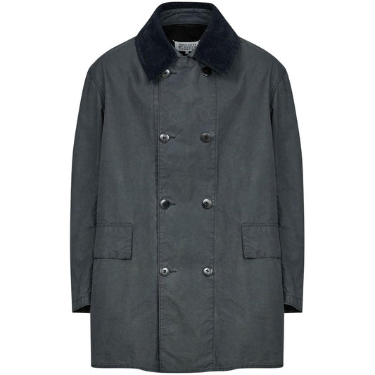 Maison Margiela Double Breasted Cotton Jacket